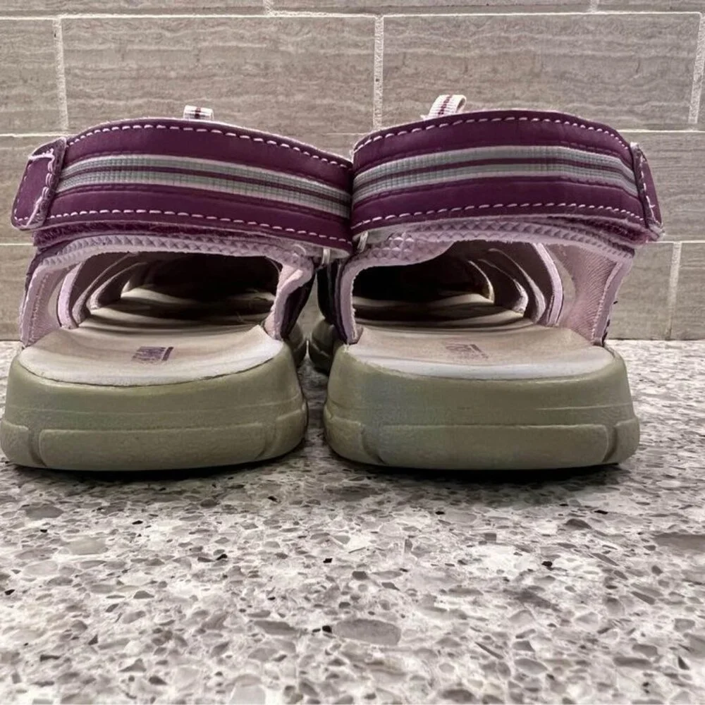 Khombu Kids Pink‎ and Purple Fisherman Sandals-Size 1